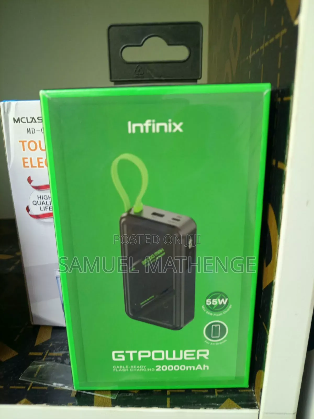 Infinix GT Power High-Speed 20000mAh Power Bank