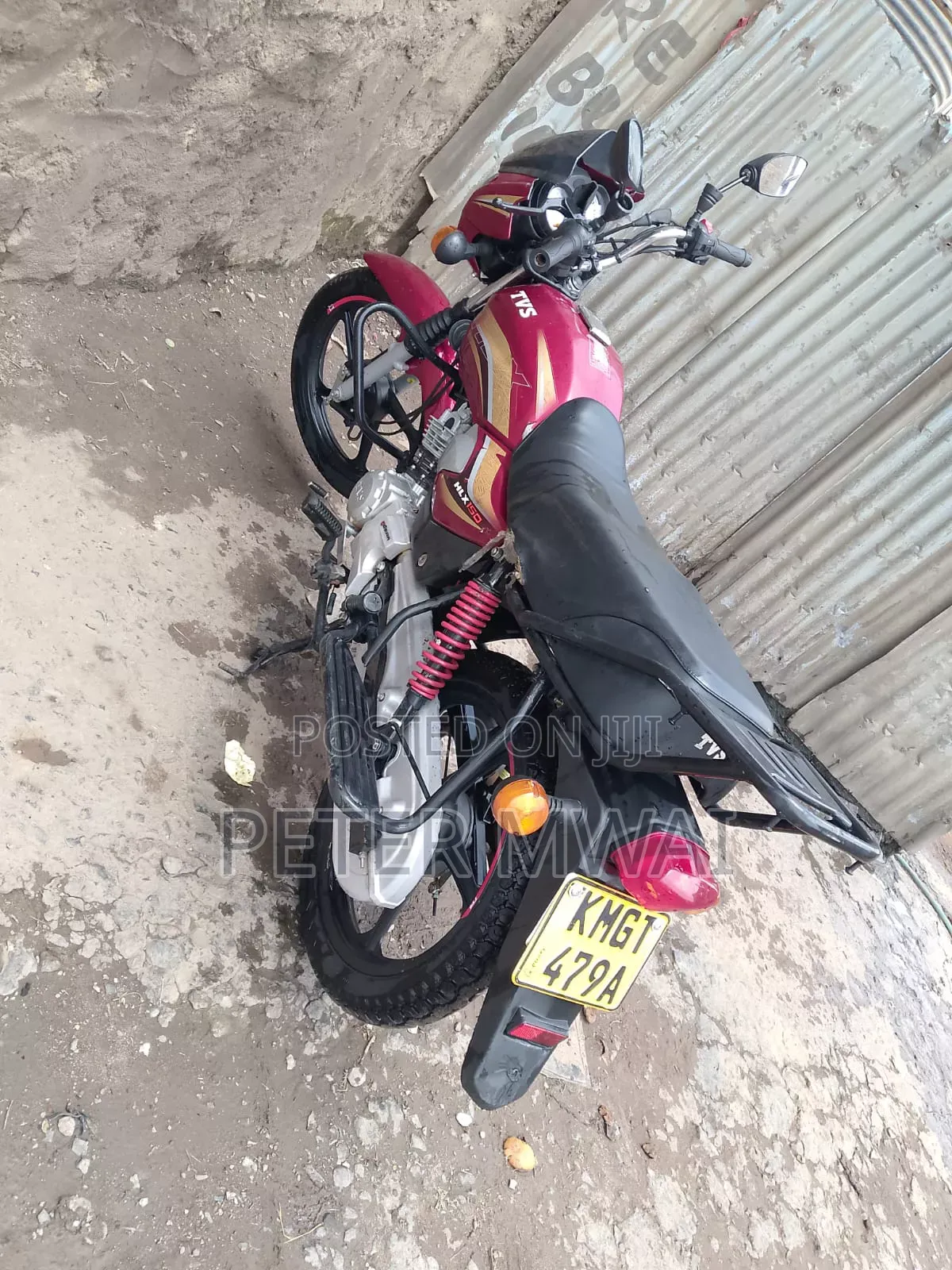 TVS HLX Plus ES 2025 Red