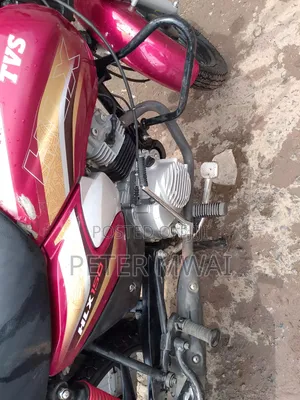 TVS HLX Plus ES 2025 Red