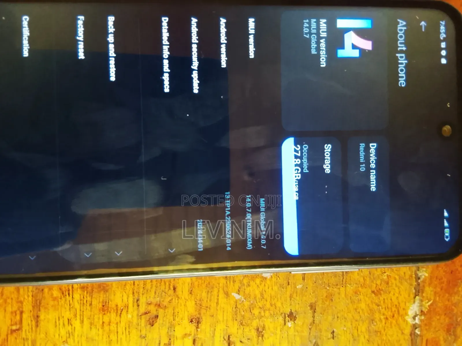 Xiaomi Redmi 10 128 GB Black