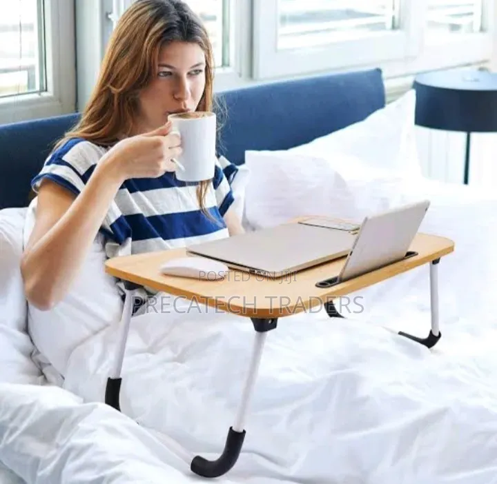 Study Breakfast Laptop Desk With Cup Holder