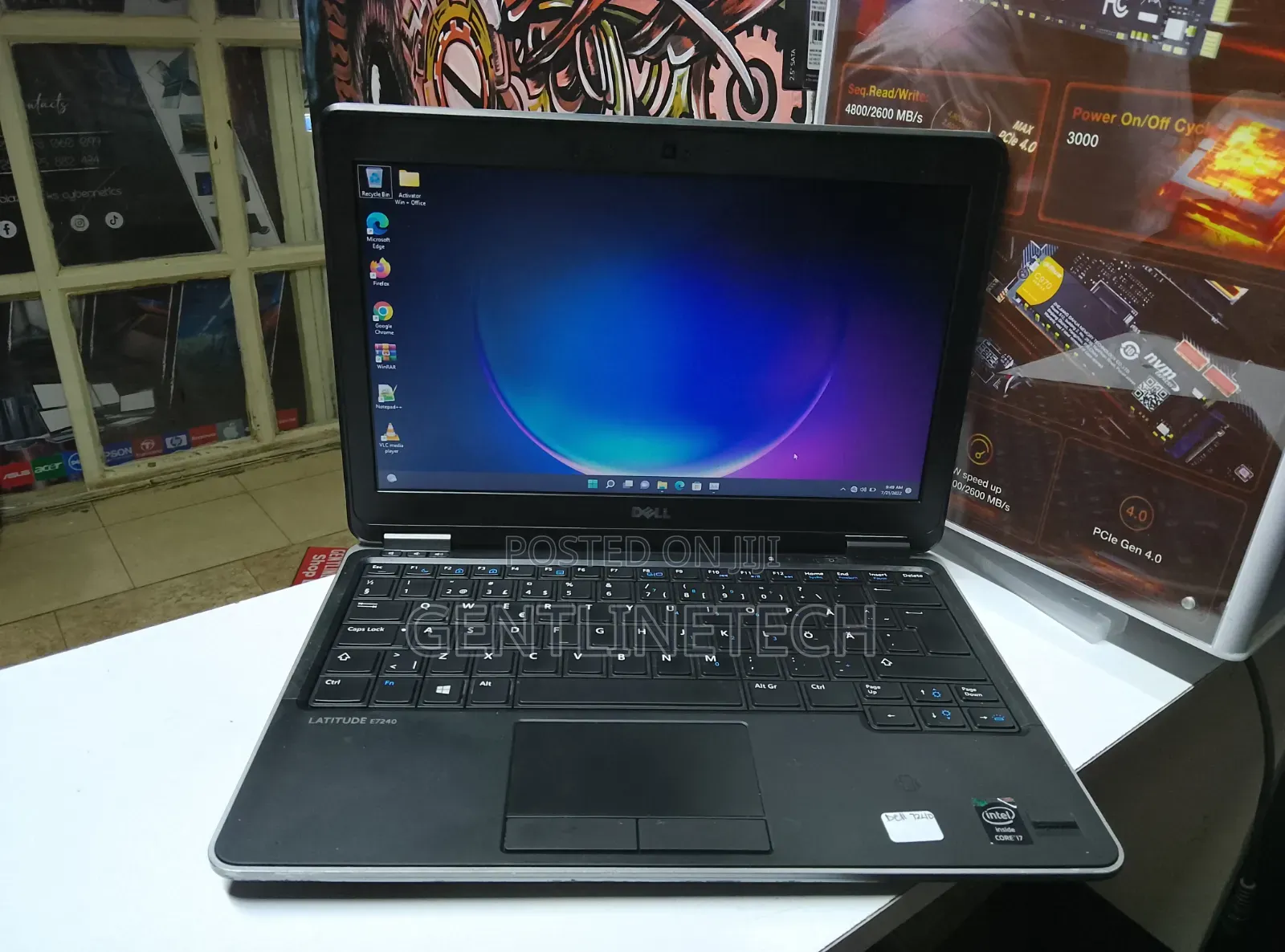 Laptop Dell Latitude E7240 8GB Intel Core i7 SSD 128GB