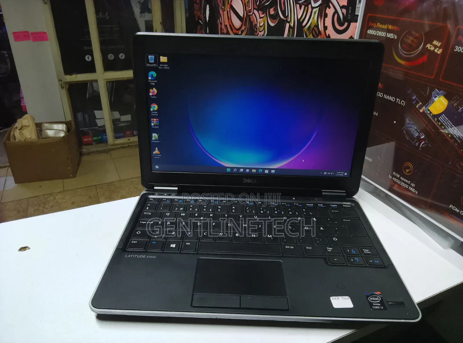 Laptop Dell Latitude E7240 8GB Intel Core i7 SSD 128GB