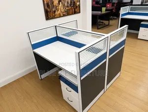 Workstation;Modern 2-Way Office Workstation With Drawers |