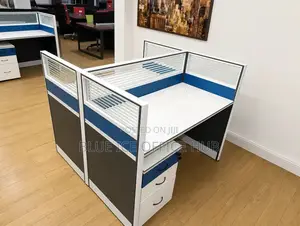 Workstation;Modern 2-Way Office Workstation With Drawers |