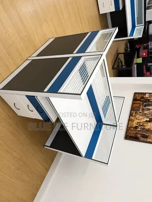 Workstation;Modern 2-Way Office Workstation With Drawers |