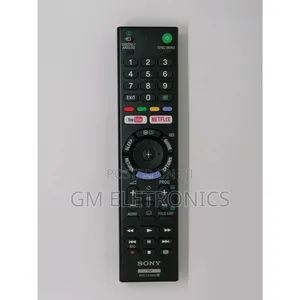 Original Universal Sony Bravia Remote- Netflix YouTube Buttons-Black
