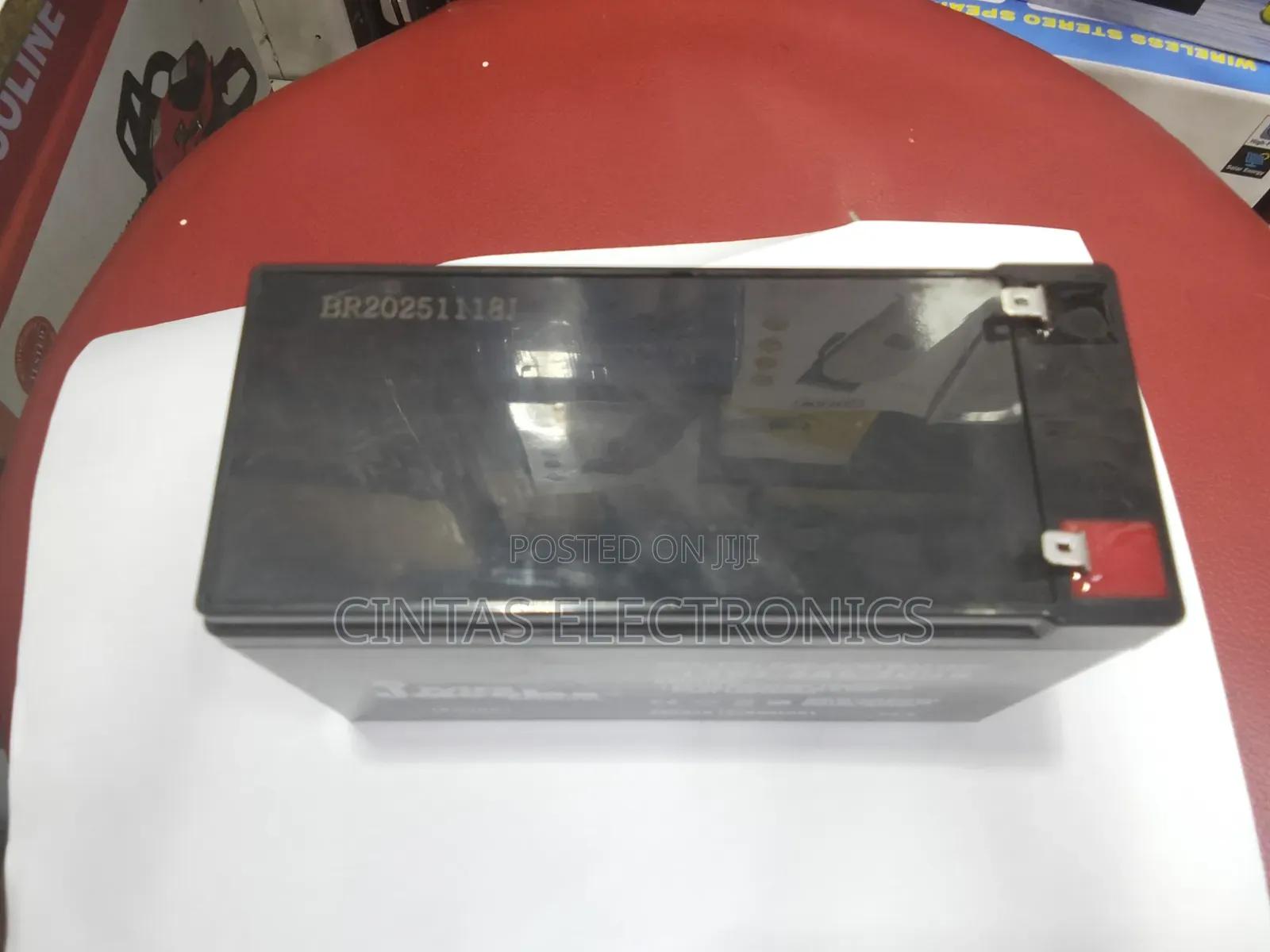 MG Jacobs 12V 7.2Ah Sealed Lead-Acid Battery