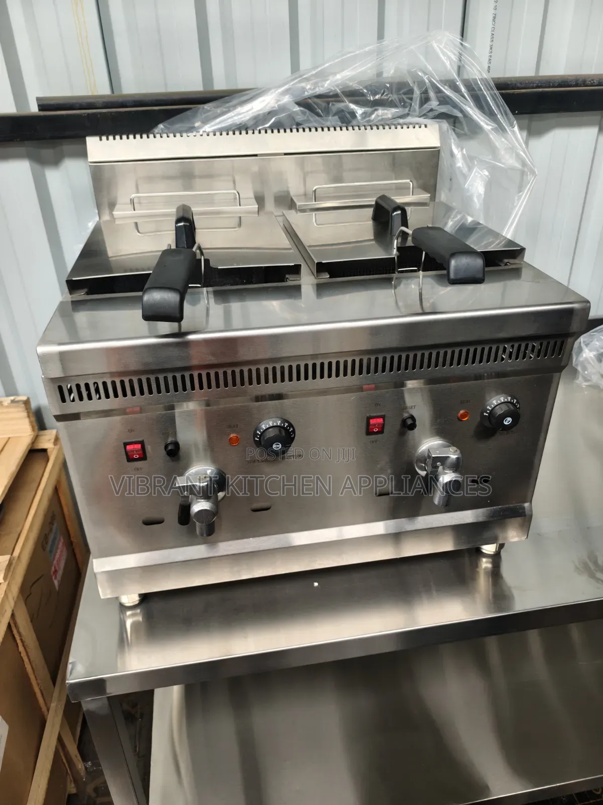 Double Tank Gas Fryer