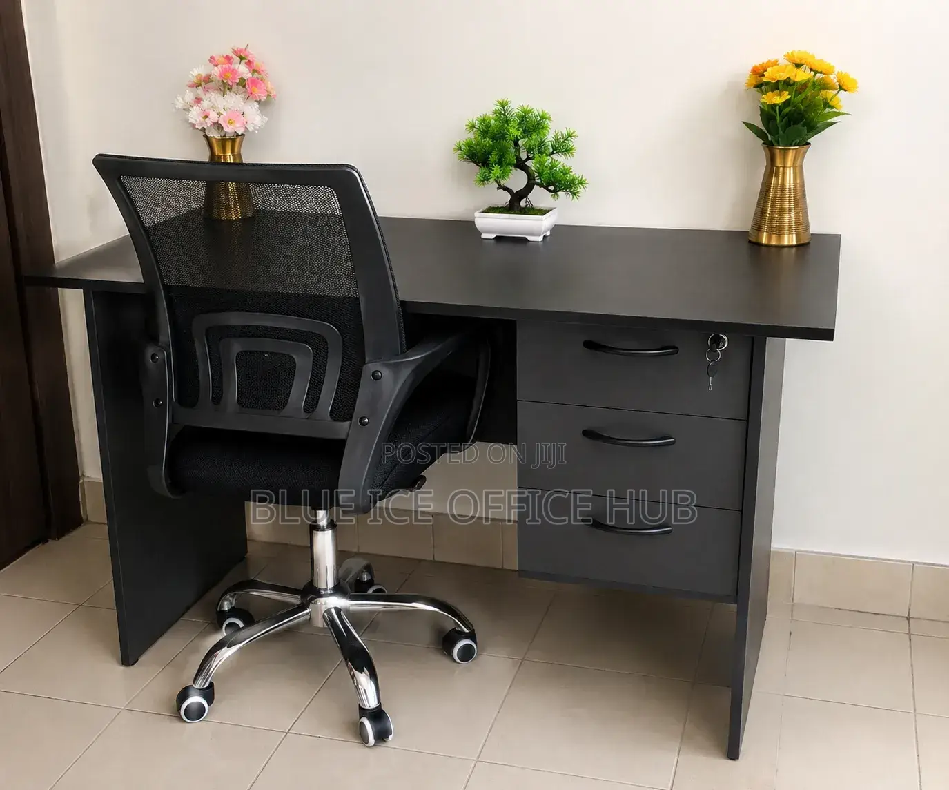 Office Desk Chair;Modern Office Desk With Mesh Chair