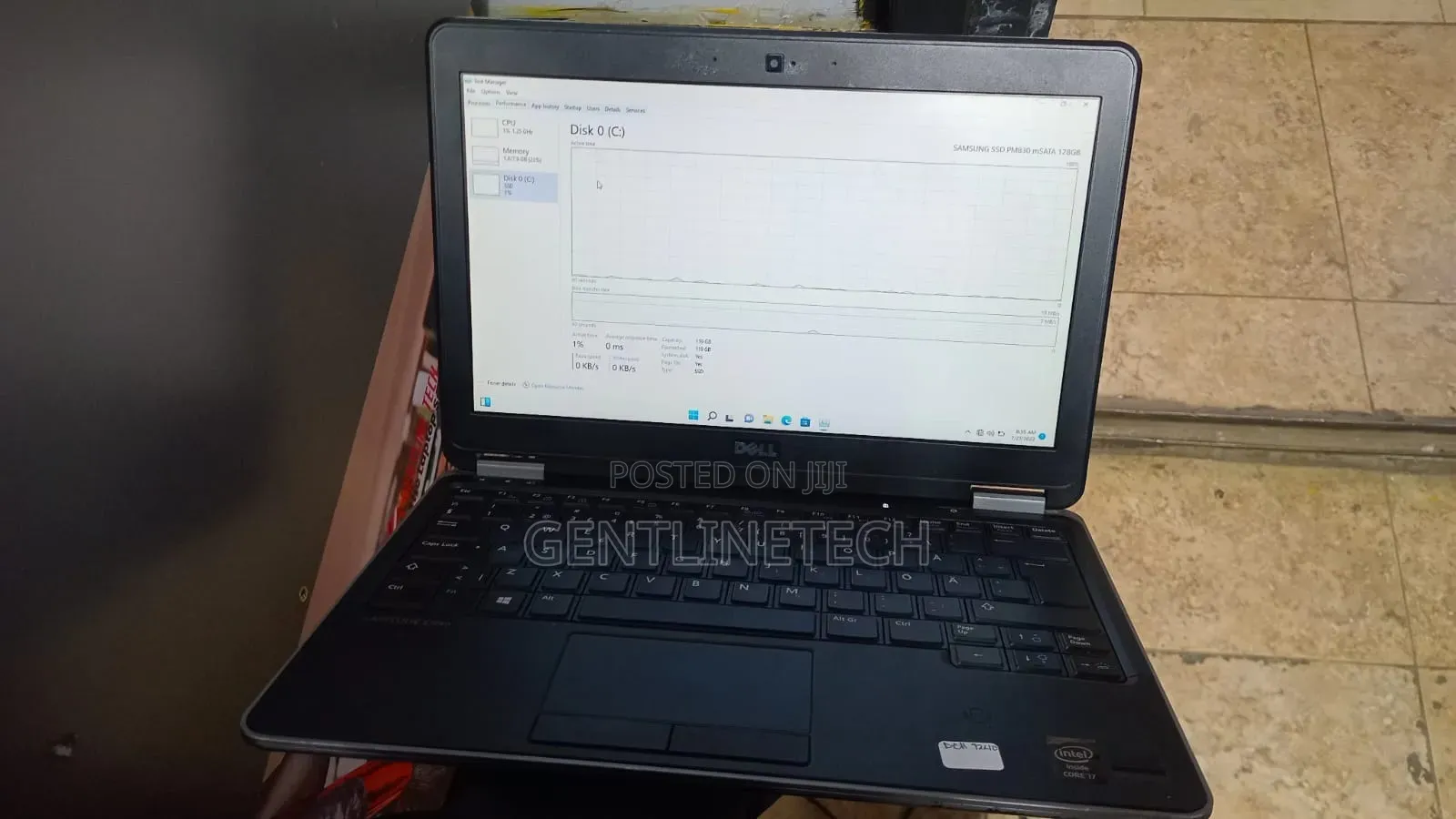 Laptop Dell Latitude E7240 8GB Intel Core i7 SSD 128GB