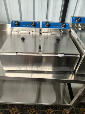 10L+10L Commercial Double Tank Electric Fryer