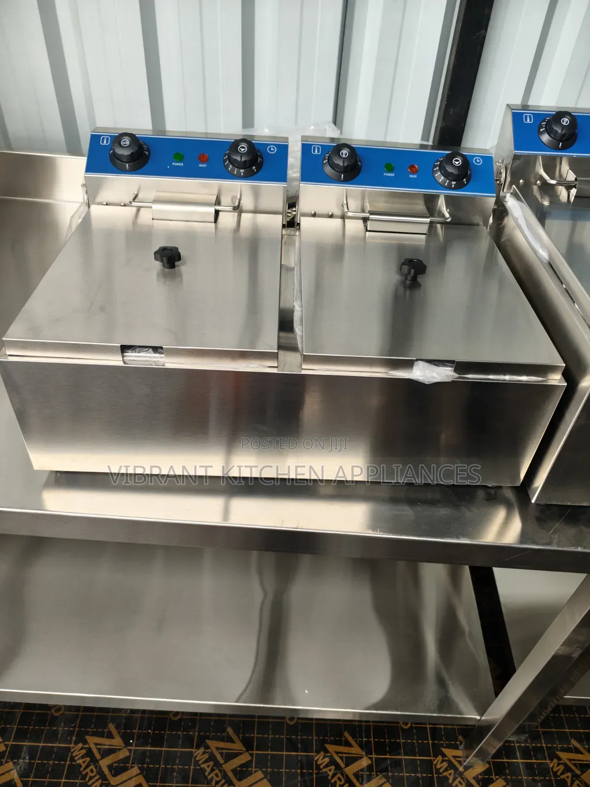 10L+10L Commercial Double Tank Electric Fryer