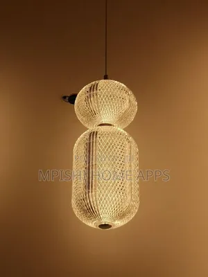 Capsule Acrylic LED Pendant Light