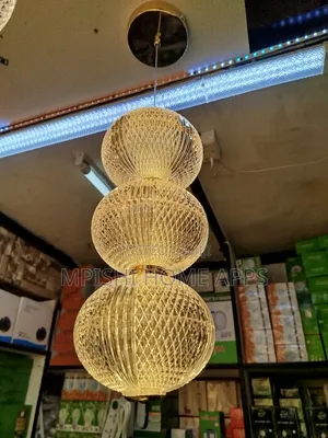 LED Triple Crystal Pendant Light
