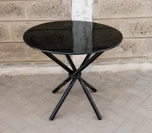 Glass Table;Modern Round Glass Coffee Table