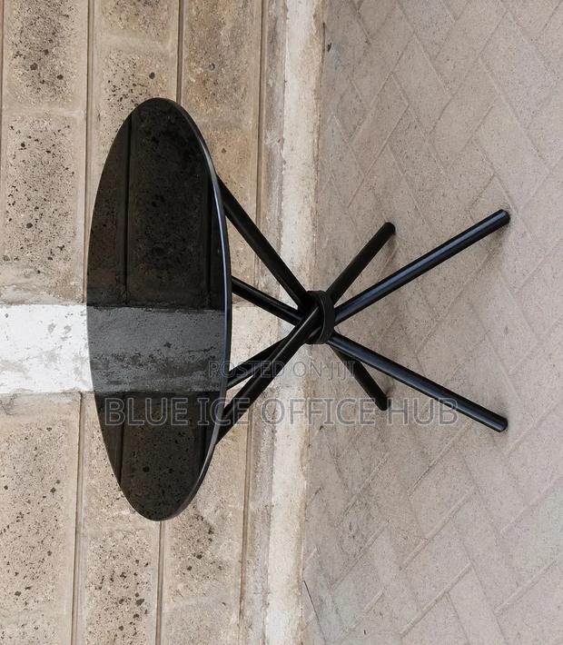 Glass Table;Modern Round Glass Coffee Table - thumbnail 3