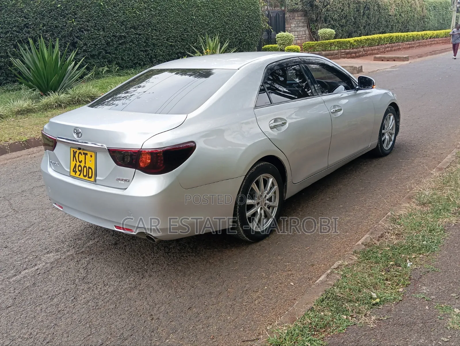 Toyota Mark X 2012 Silver