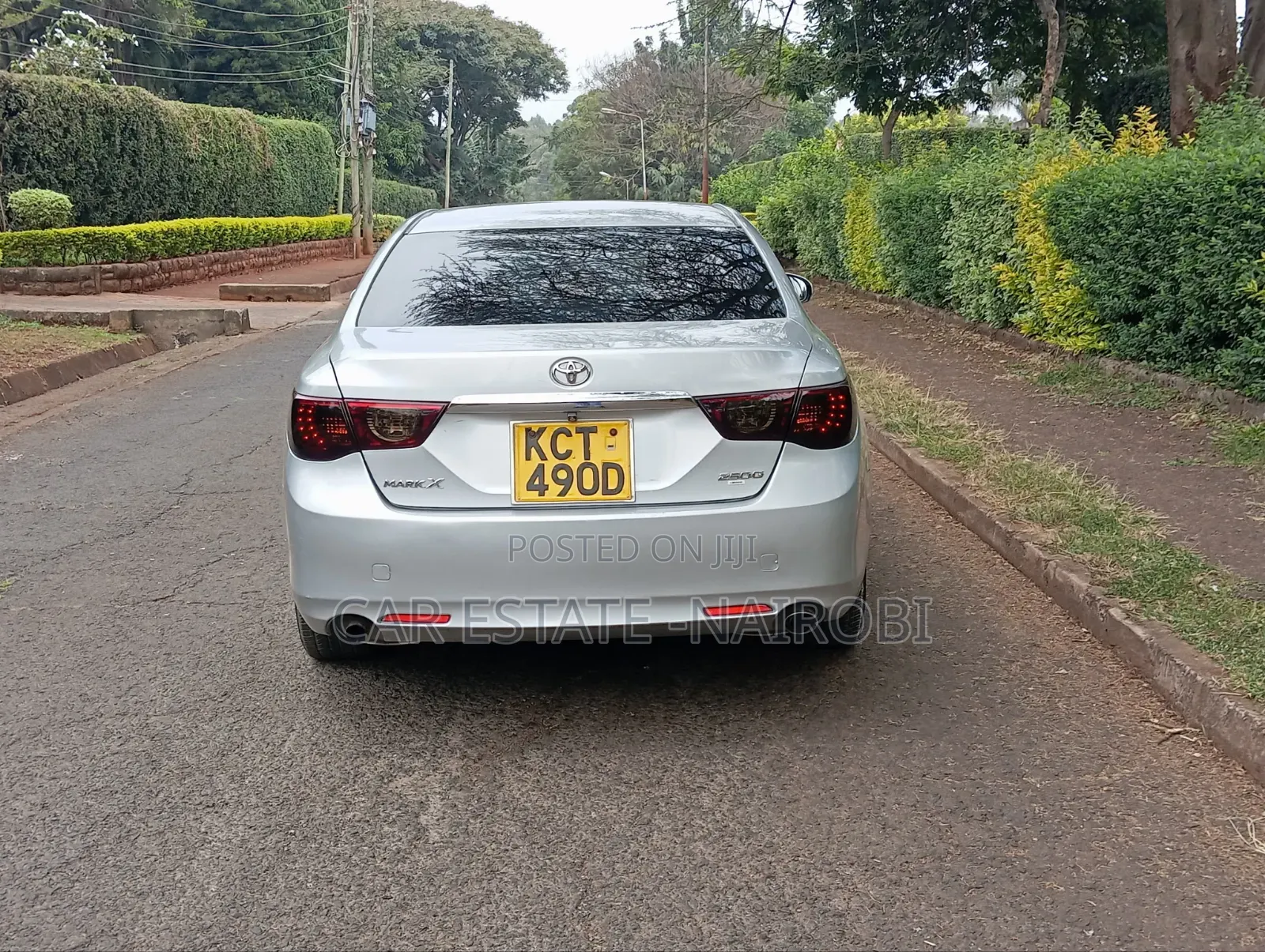 Toyota Mark X 2012 Silver