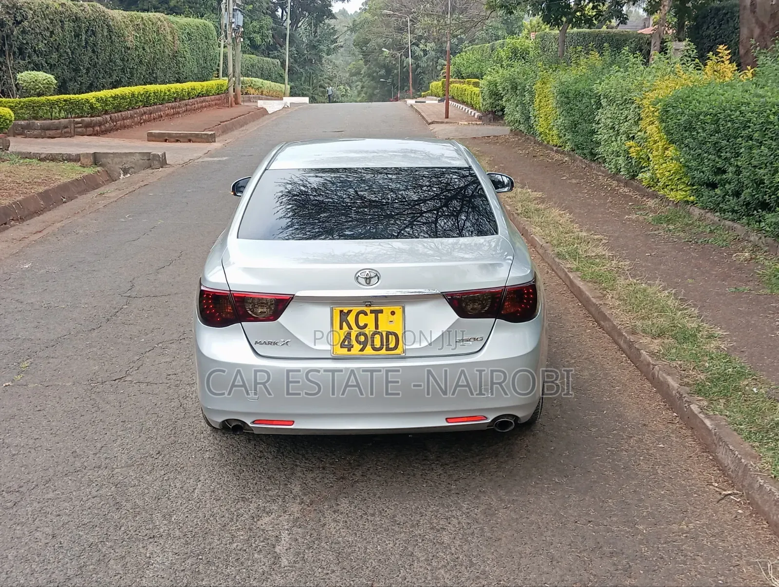 Toyota Mark X 2012 Silver
