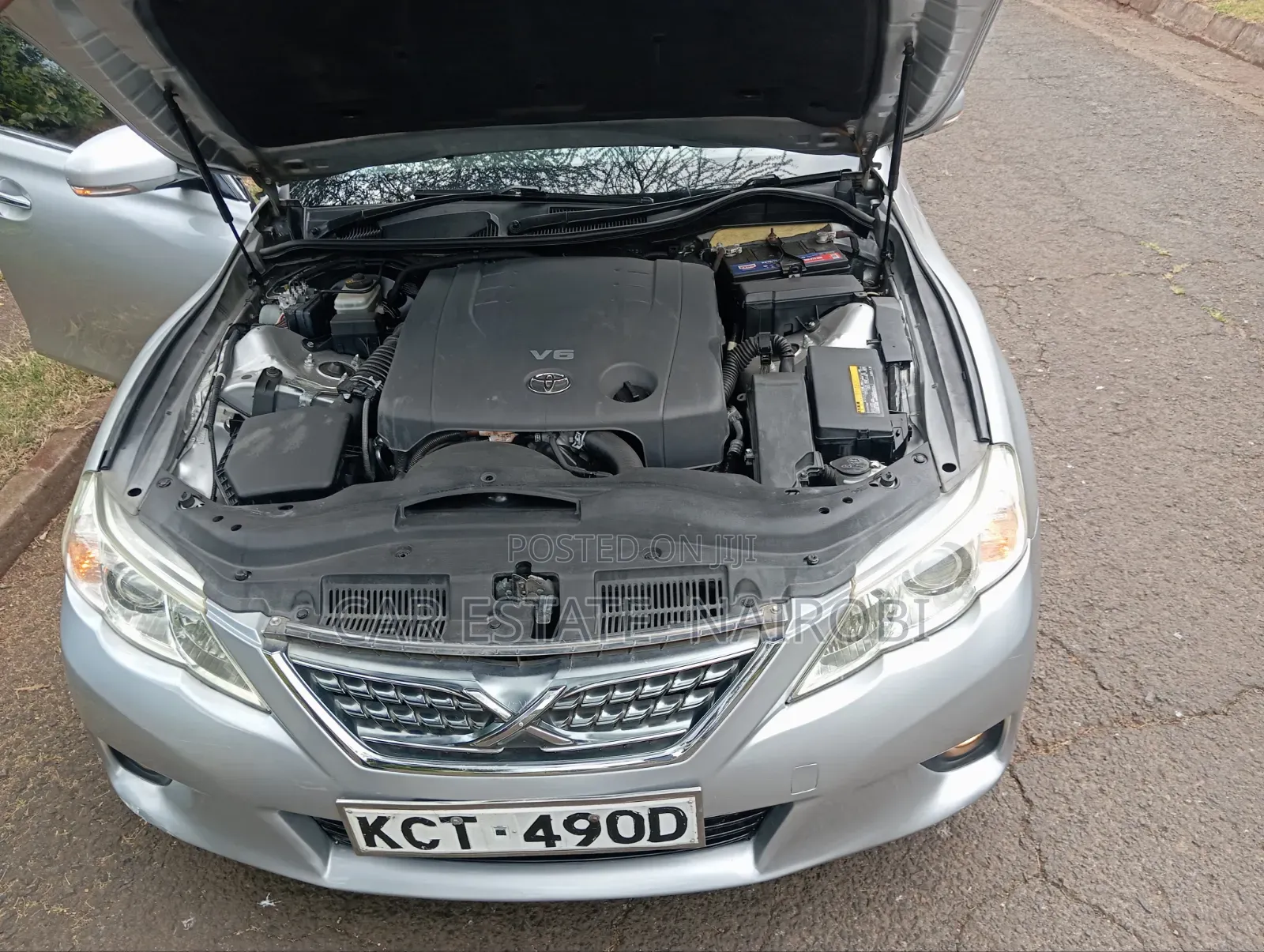 Toyota Mark X 2012 Silver