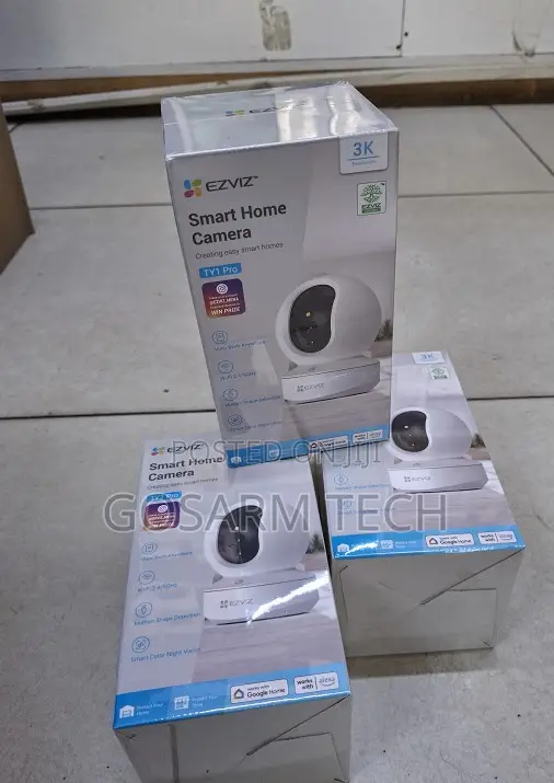 5MP 3KResolution Ezviz WiFi Enabled TY1 Pro Smart Home Security Camera