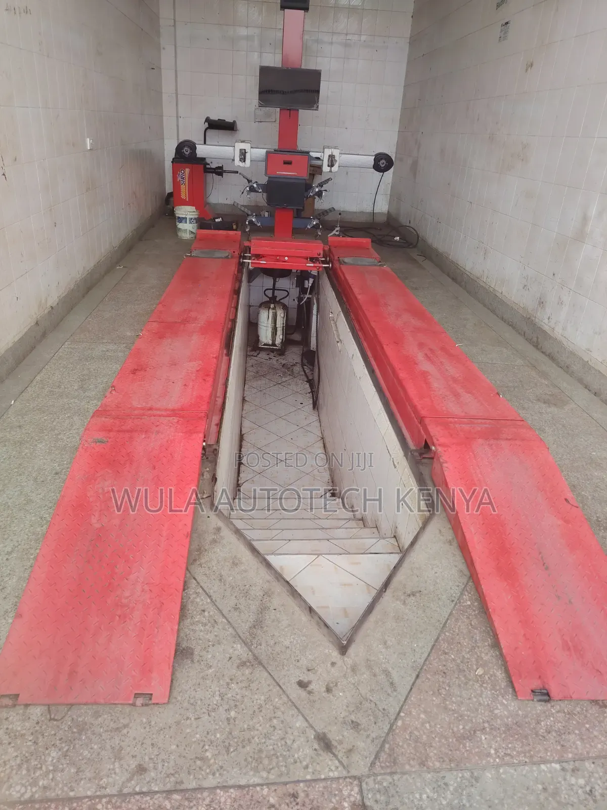 Accurate Diagnosis Vehicle 3d Wheel Alignment With Pit Rack Sunshine