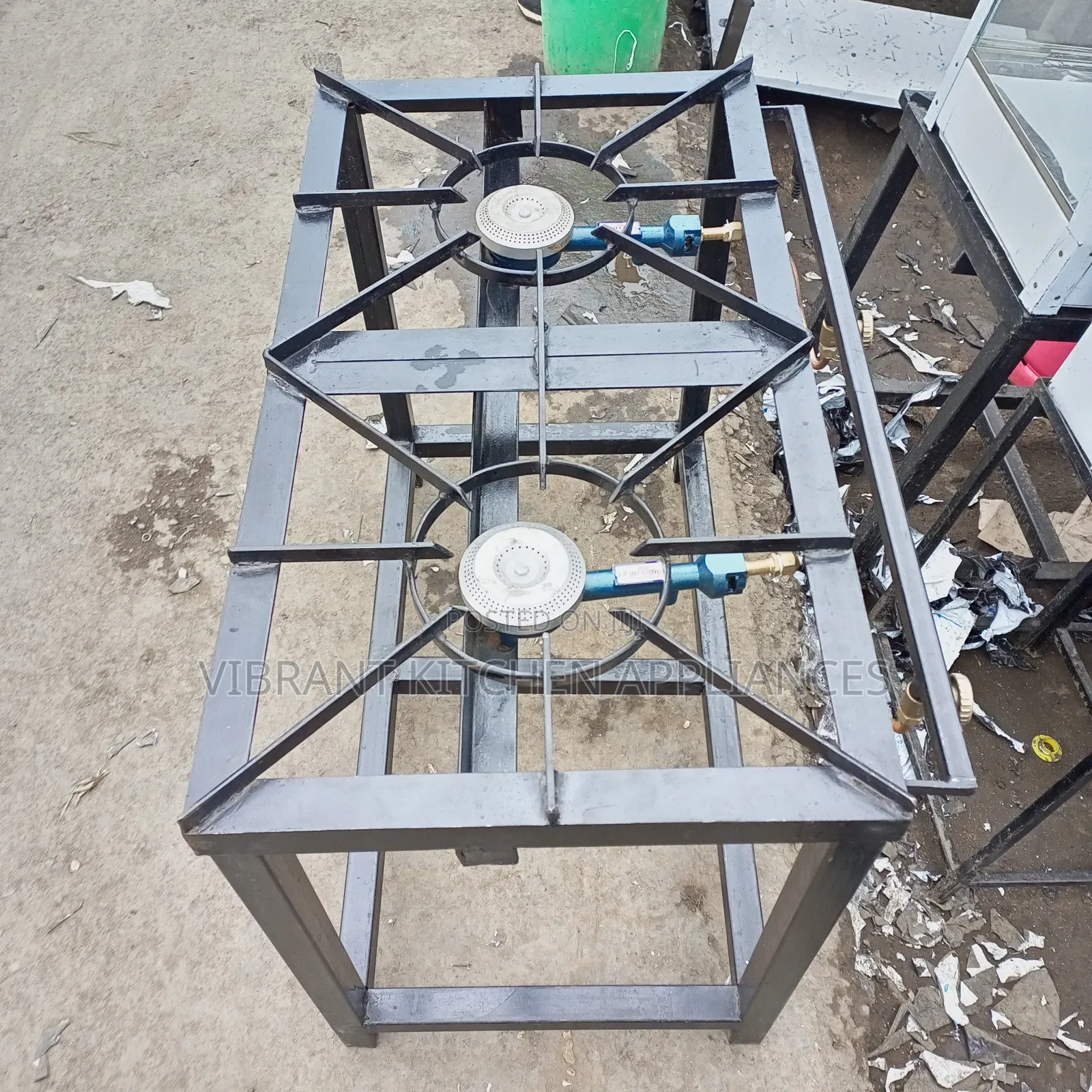 Two Burner Mild Steel Cooker