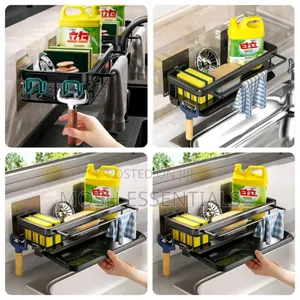 High Quality Metallic Sink Caddy