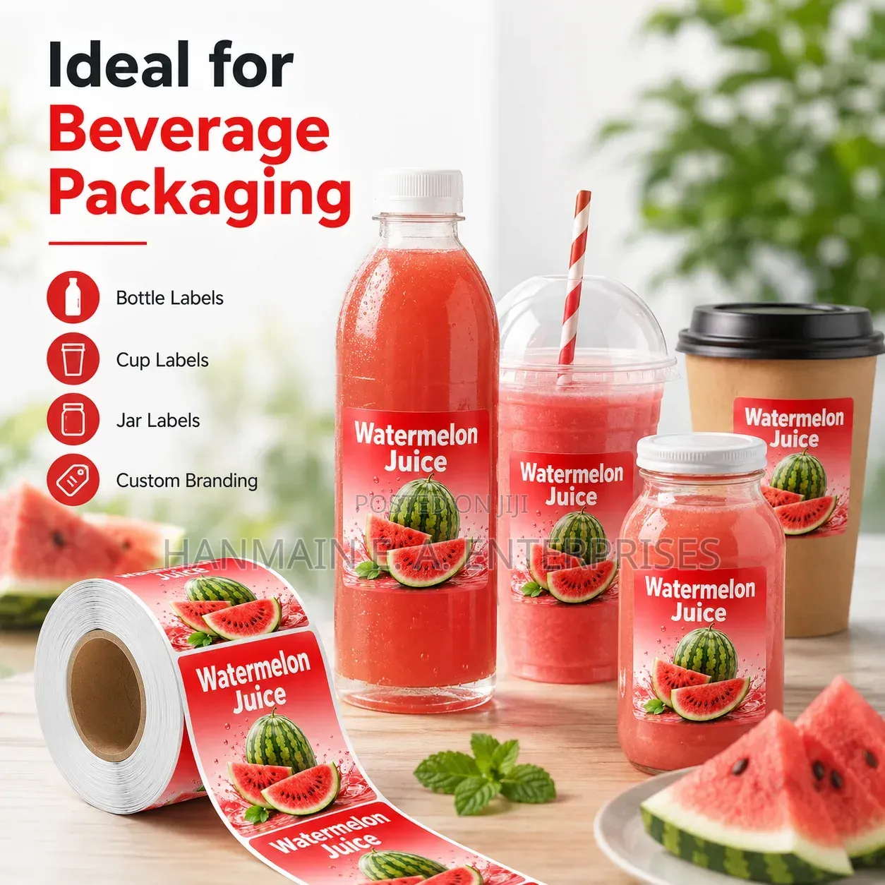 Honey, Oil, Perfume, Body Lotion and Other Stickers Labels