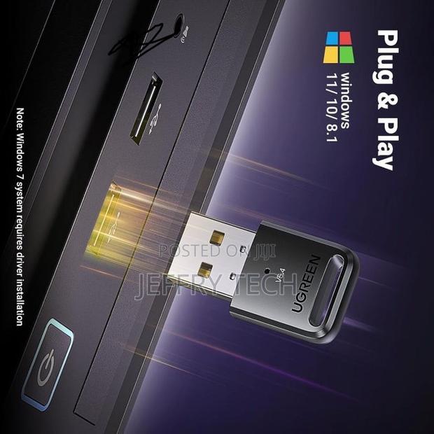 Ugreen USB-CM748 Bluetooth Adapter 5.4 for PC, Plug Play for Windows - thumbnail 2