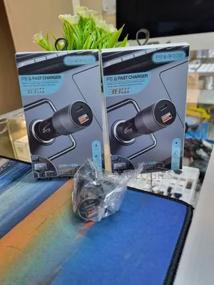 38W Car Charger | USB + Type-C PD QC3.0 Fast Charger