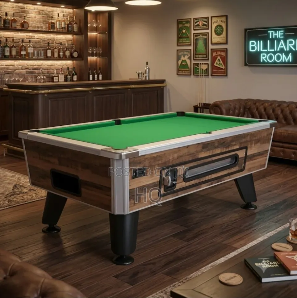 Marble Pool Table Implied