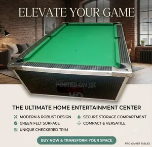 Pool Table for Business/Home Checkered