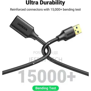 Ugreen US129 USB 3.0 Extension Cable 5M (Black) – Premium High-Speed U
