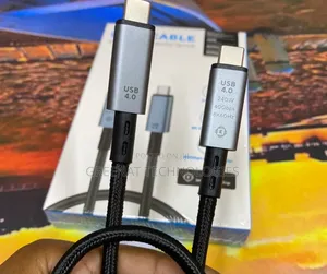 USB 4.0 Type C to C Cable 2m | 40Gbps 240W Fast Charge