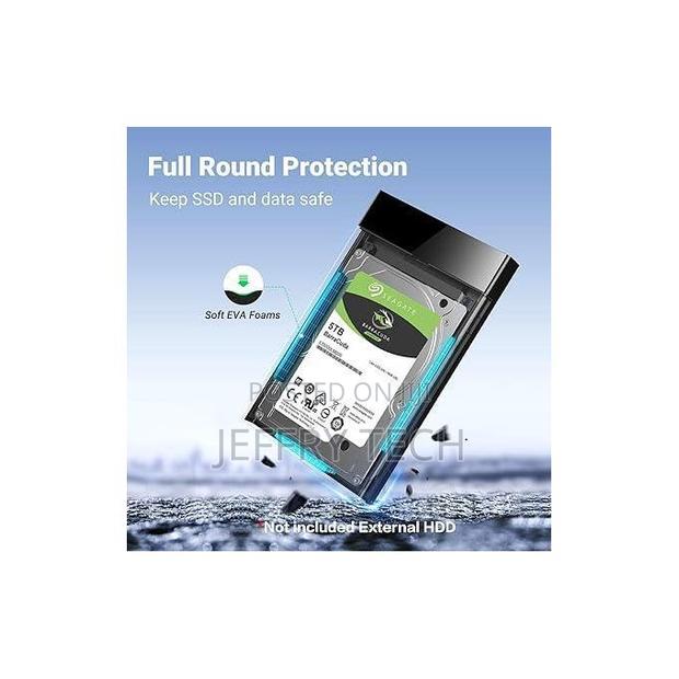 Ugreen US221 2.5” SATA Hard Drive Enclosure – USB 3.0 External SSD/HDD - thumbnail 2