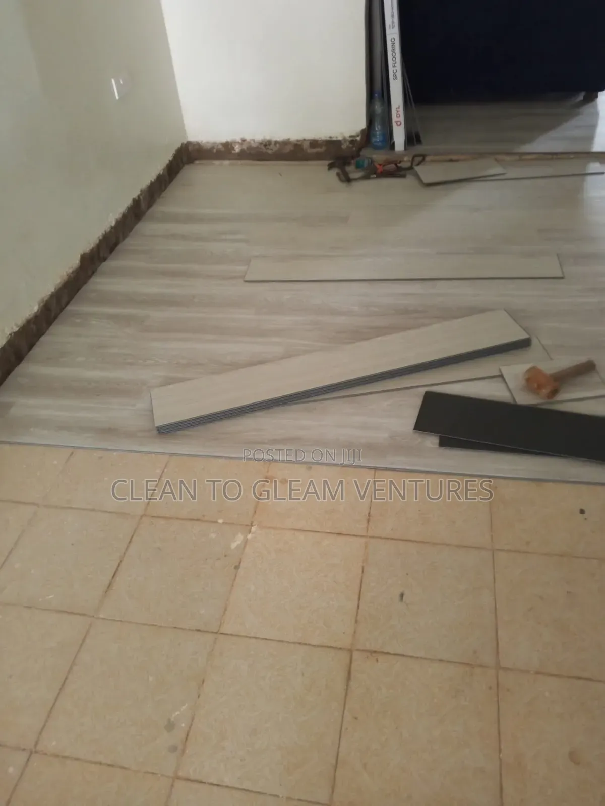 Supply and Fixing of Floor Laminates (Stone Plastic Composite) S.P.C.
