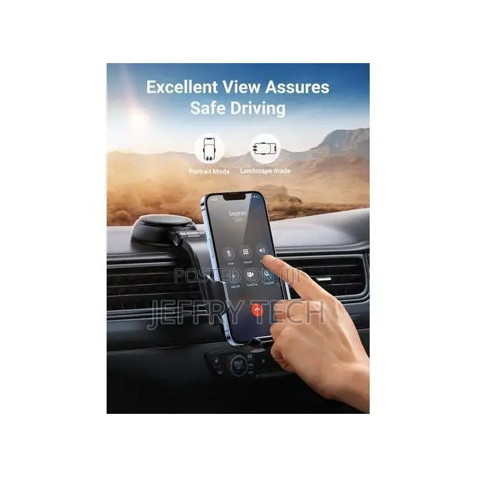 Ugreen LP405 Car Phone Holder Adjustable Dashboard Flat Surface Mou