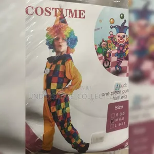 Children's Circus Clown Costume Set
