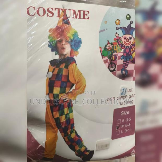 Children's Circus Clown Costume Set - main view