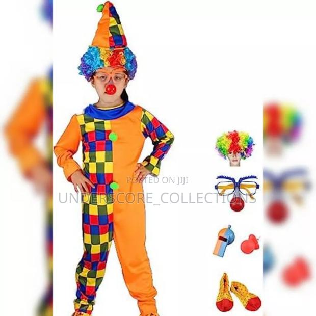 Children's Circus Clown Costume Set - thumbnail 2