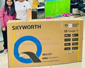2years Warranty Qled Skyworth 65 Inch Television