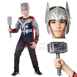 Muscle Thor Superhero Boys Costume