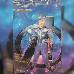 Muscle Thor Superhero Boys Costume