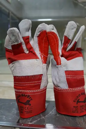 Euro Safety Leather Gloves 10.5 Inches