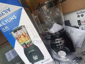 AILYONS 1.6L Multifunction Electric Blender With Grinder - BLACK