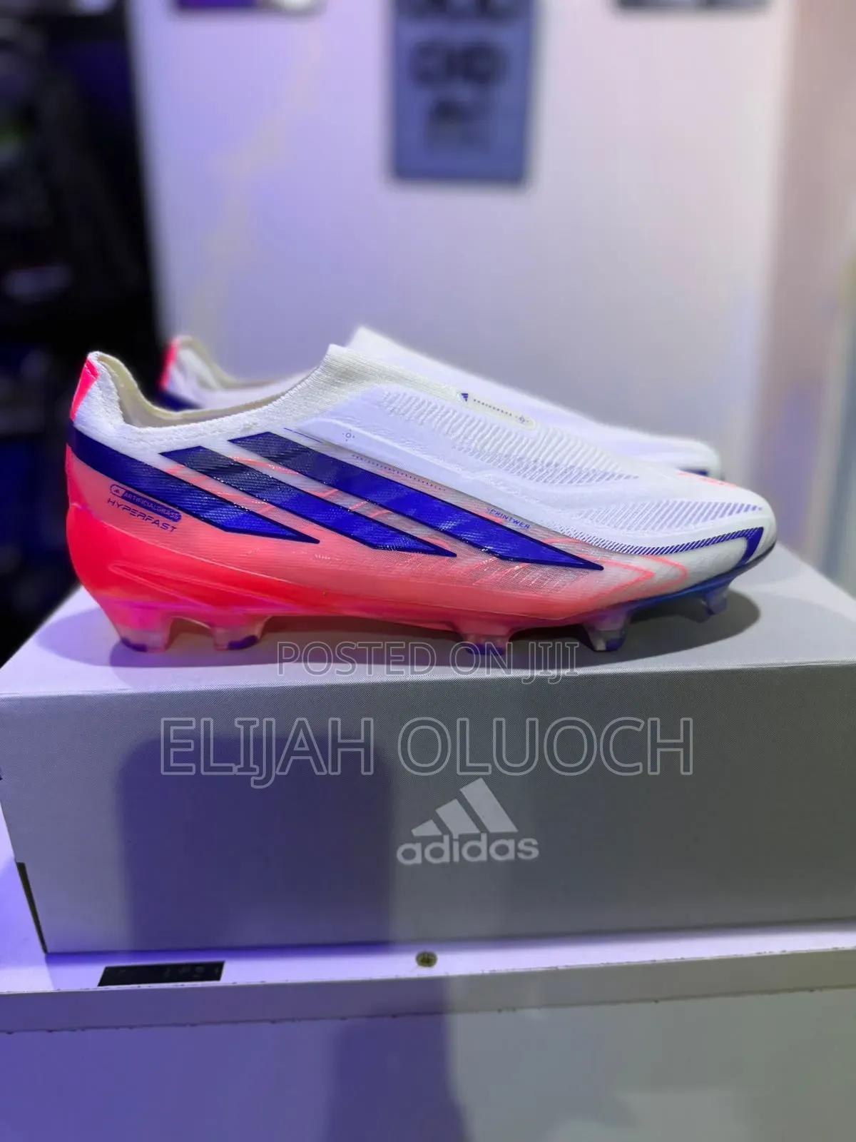 Adidas F50 Hyperfast Elite Laceless Football Boots
