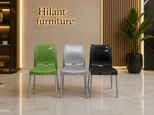 Heavy-Duty Stackable Plastic Chair