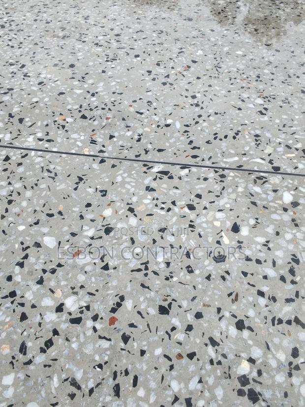 Bright Grey Terazzo